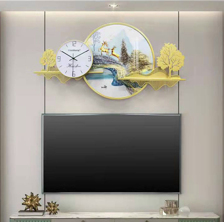 Đồng hồ treo tường decor đẹp hiện đại 100 mẫu mới nhất giá rẻ tại TPHCM