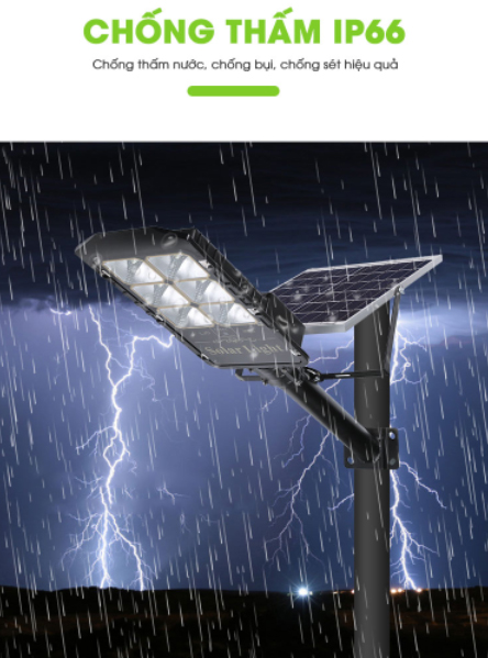 Đèn Đường Năng Lượng Mặt Trời 400W